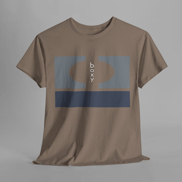 Boxy Geometric Logo Graphic T-shirt