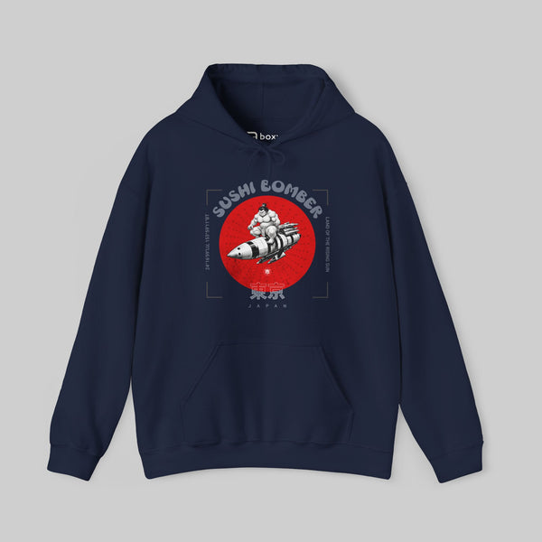 "Sushi Bomber" Japanese Pop Art Hoodie