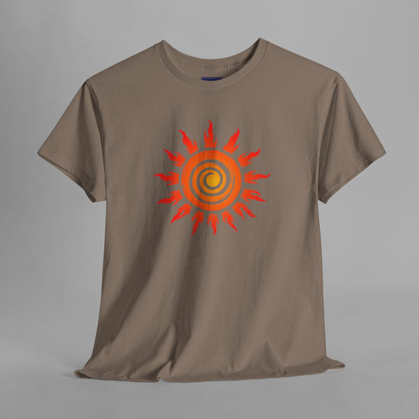 Abstract Sun Graphic T-Shirt
