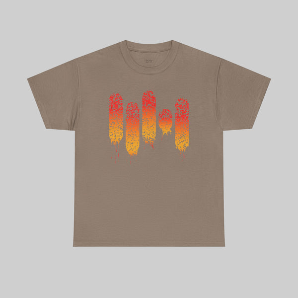 Melting Popsicle Abstract Art T-Shirt