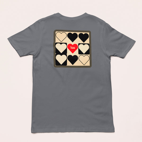 Heart Grid T-Shirt