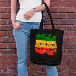 Jah Bless Rasta Tote Bag