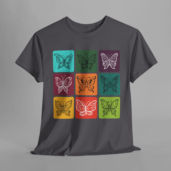 Colorful Butterflies Art T-Shirt