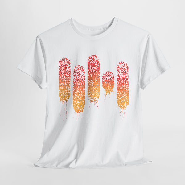 Melting Popsicle Abstract Art T-Shirt