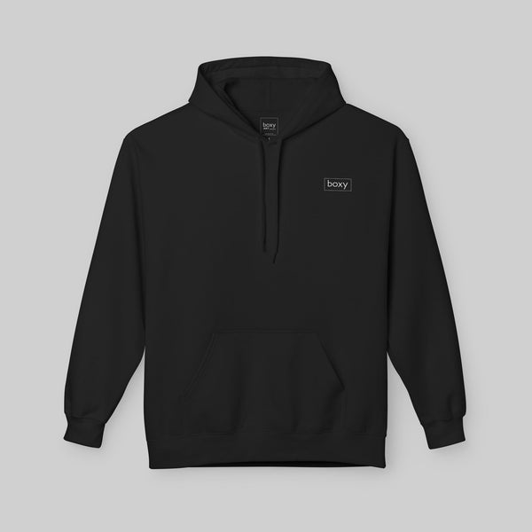 Meditation Silhouette with Blue Heart Chakra and Lotus Hoodie