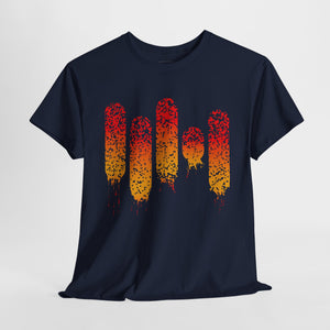 Melting Popsicle - Abstract - Graphic T-Shirt