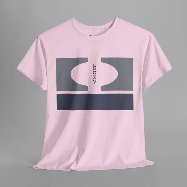 Boxy Geometric Logo Graphic T-shirt