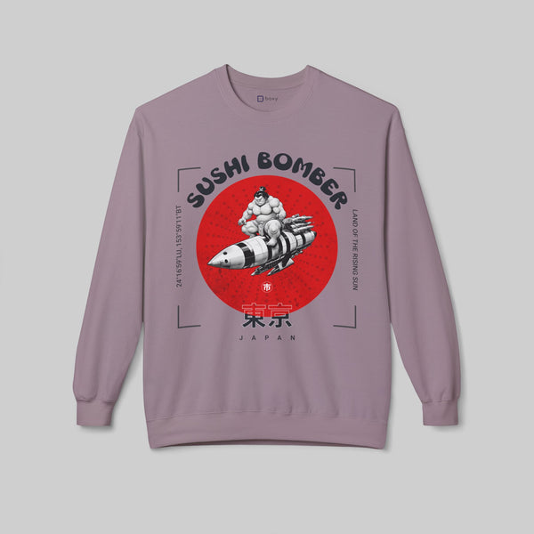 "Sushi Bomber" Japanese Pop Art Sweatshirt