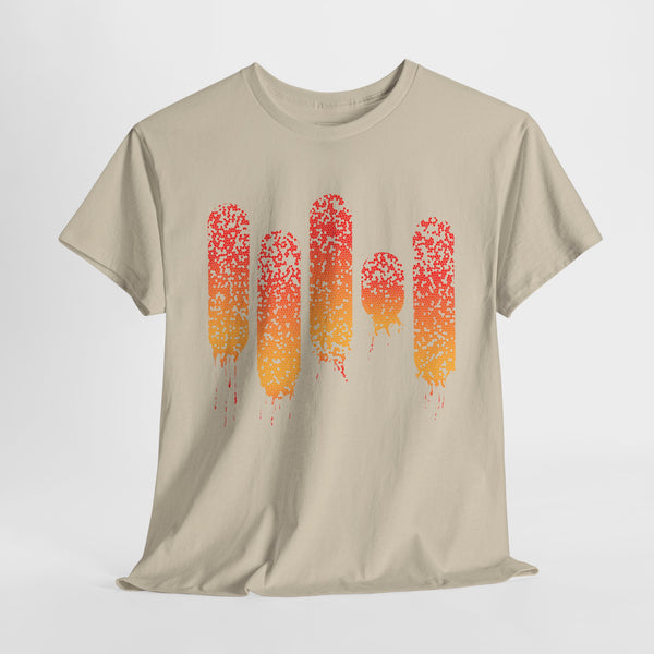 Melting Popsicle Abstract Art T-Shirt