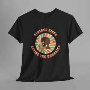 Vintage Vibes Retro Music Graphic T-Shirt