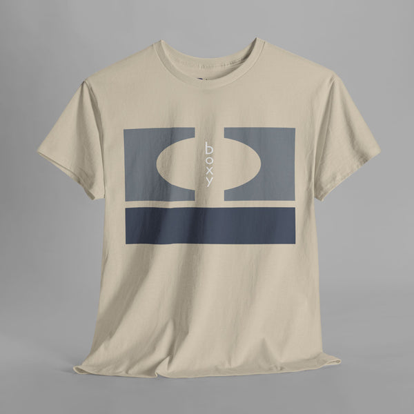 Boxy Geometric Logo Graphic T-shirt