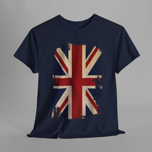 Distressed Union Jack Graphic T-Shirt