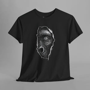 Ripped Effect Gorilla - Urban Streetwear Graphic T-Shirt
