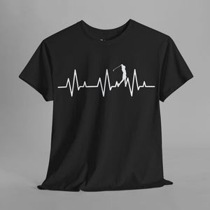 Golf Heartbeat Graphic T-Shirt, Women's