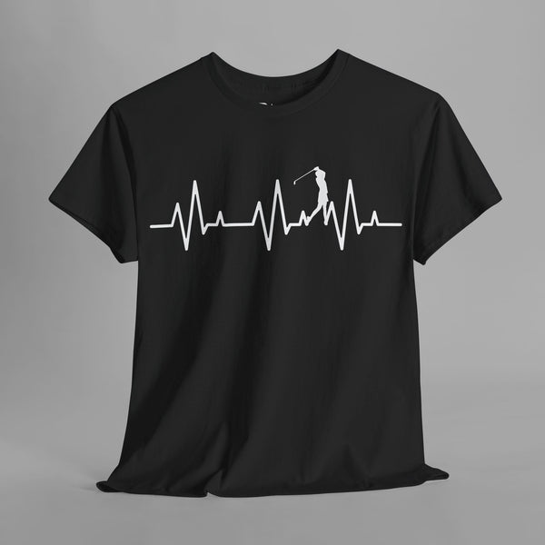 Golf Heartbeat T-Shirt, Women's