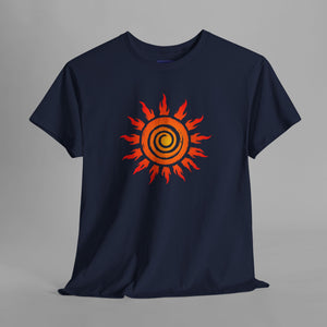 Abstract Sun Graphic - Graphic T-Shirt
