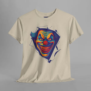 Colorful Evil Clown - Graphic T-Shirt