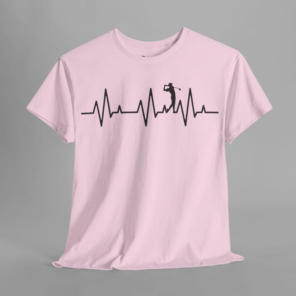 Golf Heartbeat T-Shirt, Men's
