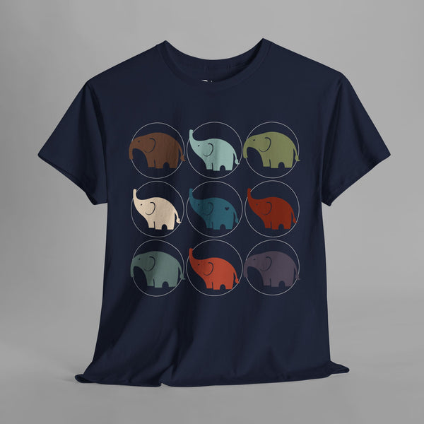 Colorful Elephant Collection T-Shirt