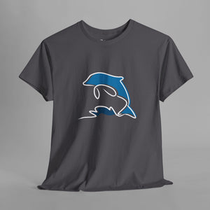 Contemporary Dolphin - Abstract - Graphic T-Shirt