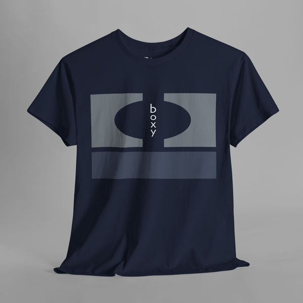 Boxy Geometric Logo Graphic T-shirt