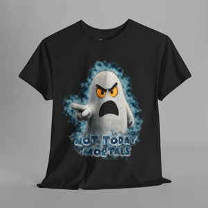 Moody Ghost - Cute Gothic Graphic T-Shirt | Halloween