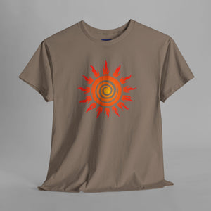 Abstract Sun Graphic - Graphic T-Shirt