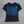 Boxy Blue Gradient Stripes T-Shirt