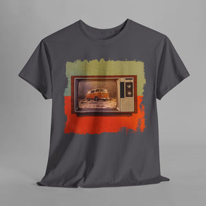 Vintage Television Van Graphic T-Shirt
