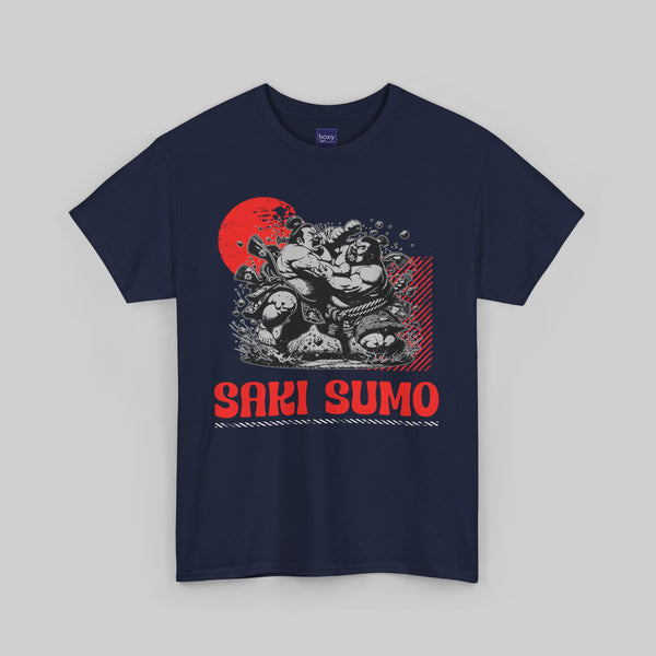 Saki Sumo Fighters Graphic T-Shirt