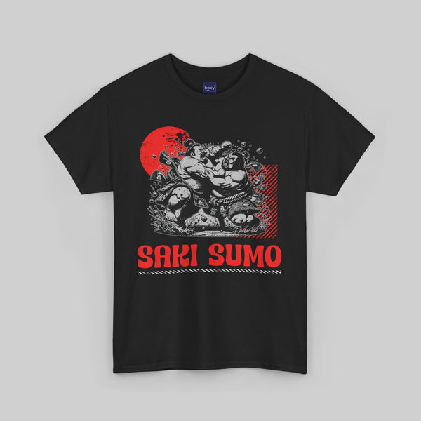 Saki Sumo Fighters Graphic T-Shirt