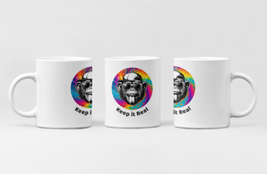 Cool Chimpanzee 'Keep it Real' Mug