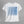 Boxy Blue Gradient Stripes T-Shirt