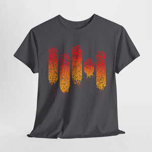 Melting Popsicle - Abstract - Graphic T-Shirt