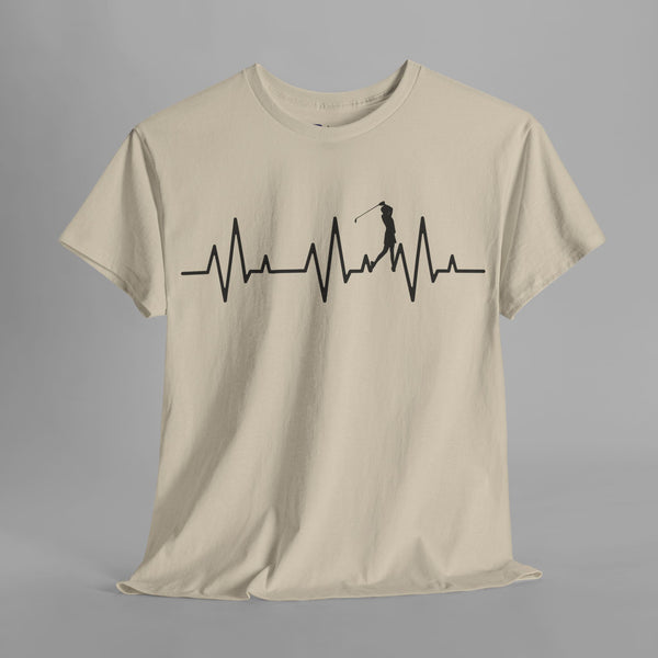 Golf Heartbeat T-Shirt, Women's