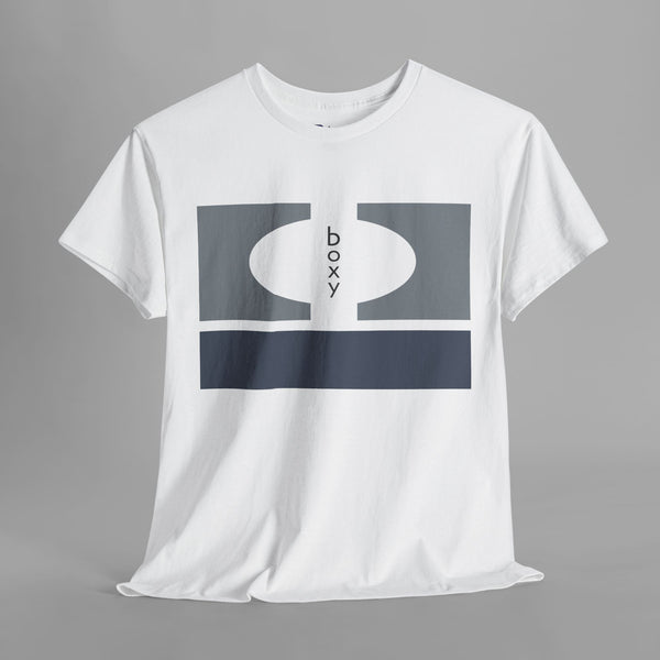Boxy Geometric Logo Graphic T-shirt