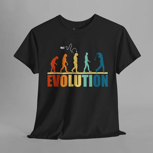 Golfer Evolution Graphic T-Shirt