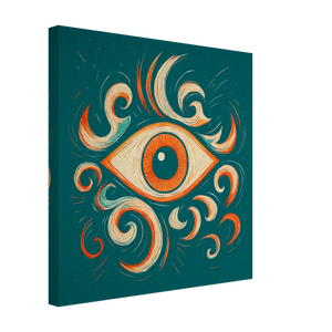 mystical eye canvas poster,