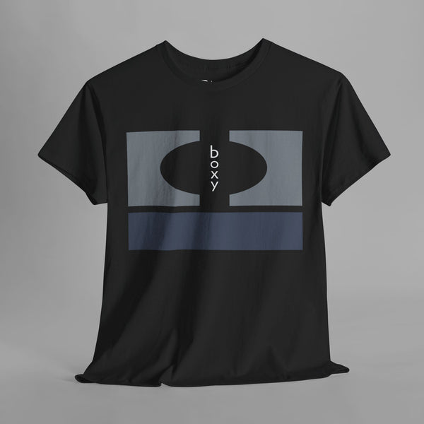 Boxy Geometric Logo Graphic T-shirt