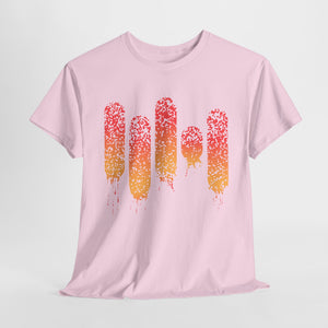 Melting Popsicle - Abstract - Graphic T-Shirt