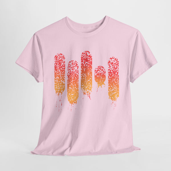 Melting Popsicle Abstract Art T-Shirt