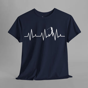 Golf Heartbeat Graphic T-Shirt, Women's