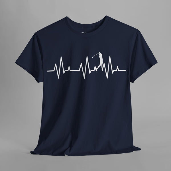 Golf Heartbeat T-Shirt, Women's
