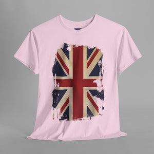 Distressed Union Jack Graphic T-Shirt
