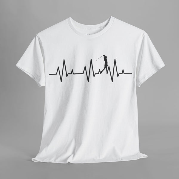 Golf Heartbeat T-Shirt, Women's