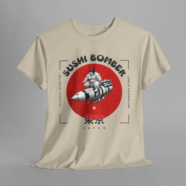 "Sushi Bomber" Japanese Pop Art T-Shirt