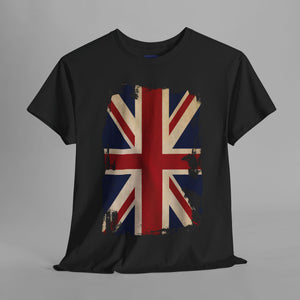 Distressed Union Jack Graphic T-Shirt