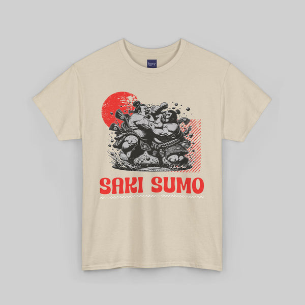 Saki Sumo Fighters Graphic T-Shirt