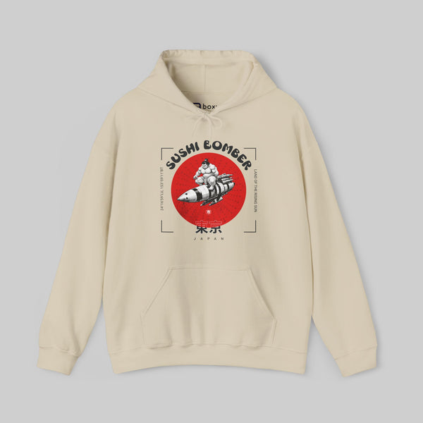 "Sushi Bomber" Japanese Pop Art Hoodie