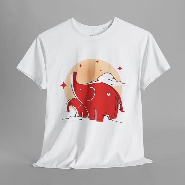 Cute Red Elephant T-Shirt